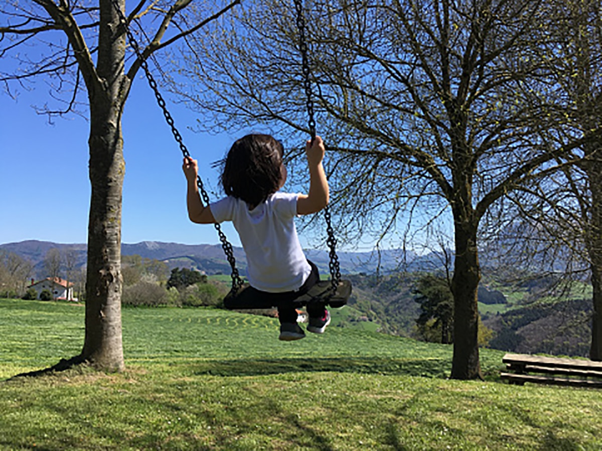 Haunted little girl doll