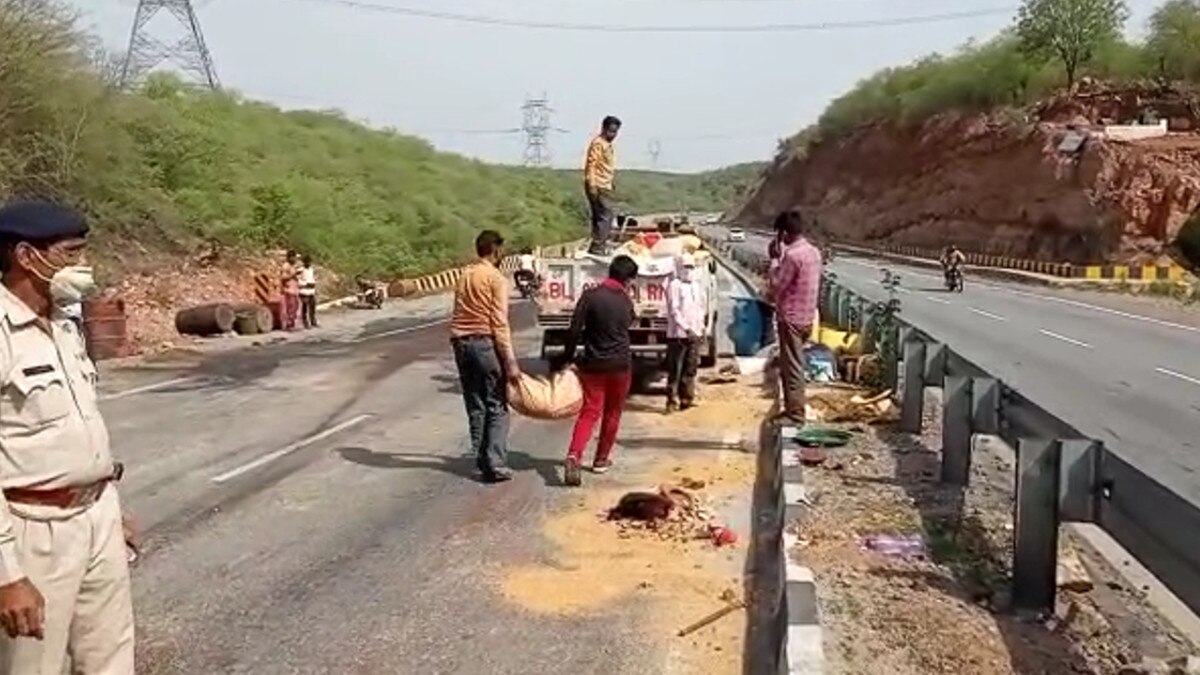 Accident gwalior