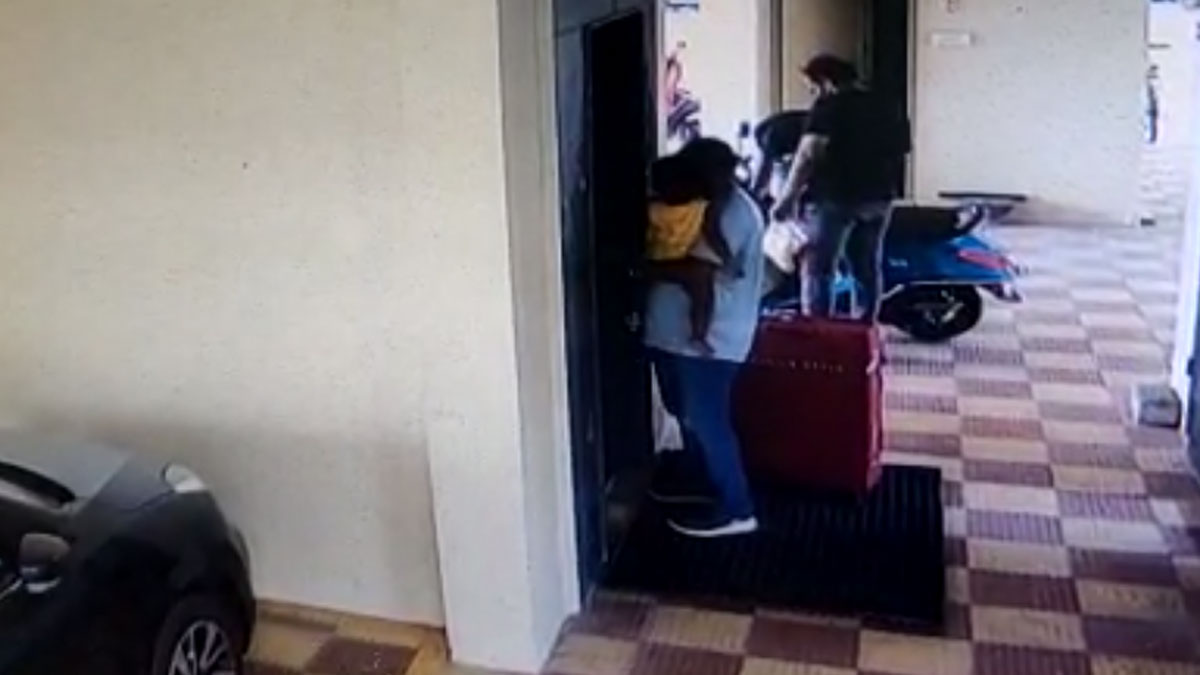 लाश को सूटकेस में डाला और लगा दी आग