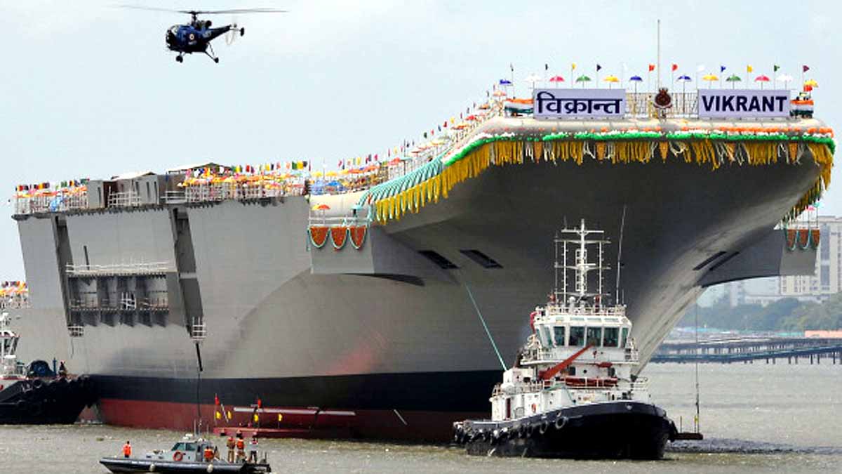  INS Vikrant Rajnath Singh
