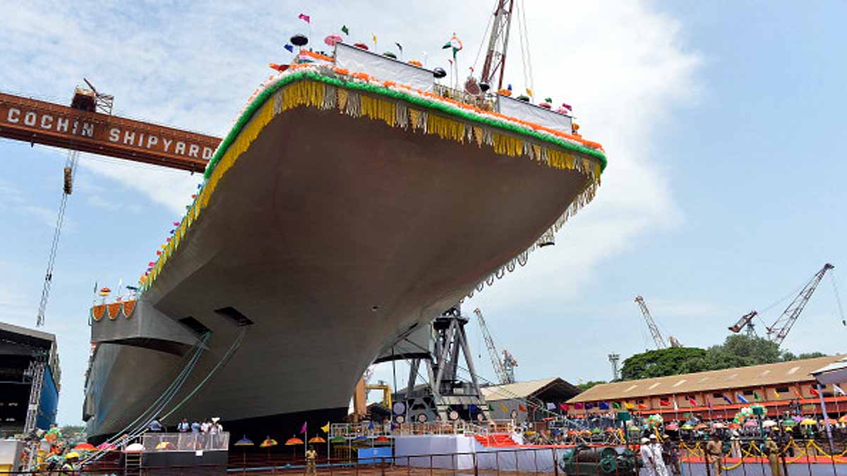  INS Vikrant Rajnath Singh