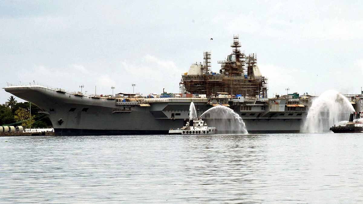  INS Vikrant Rajnath Singh