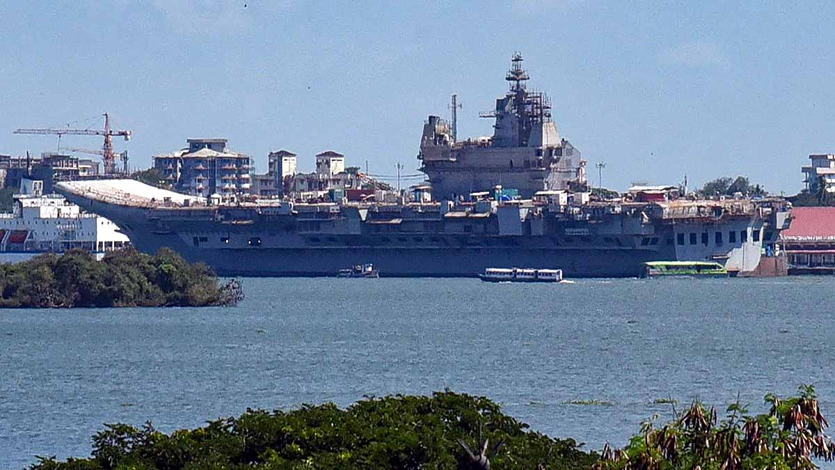  INS Vikrant Rajnath Singh