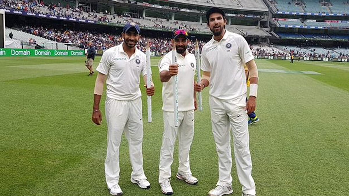 jasprit bumrah, mohd shami and ishant sharma