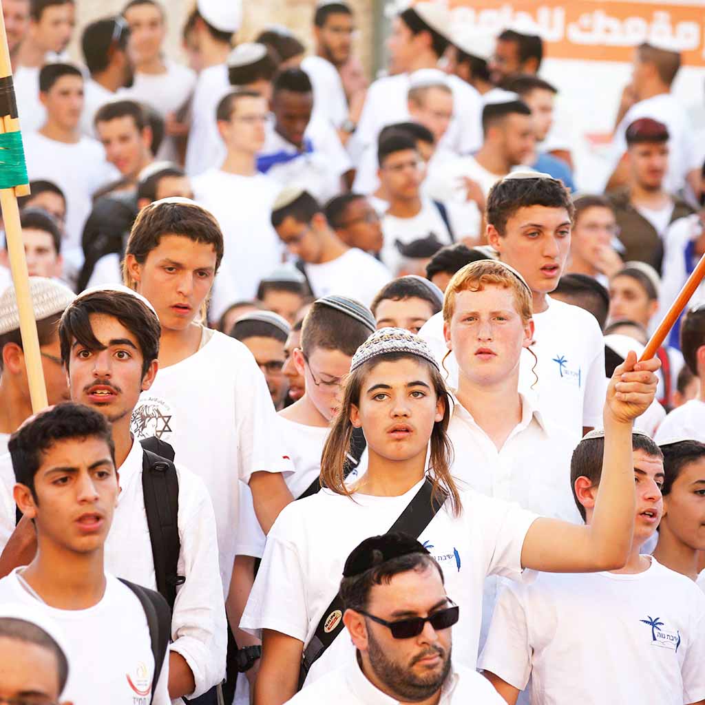 Jerusalem flag march