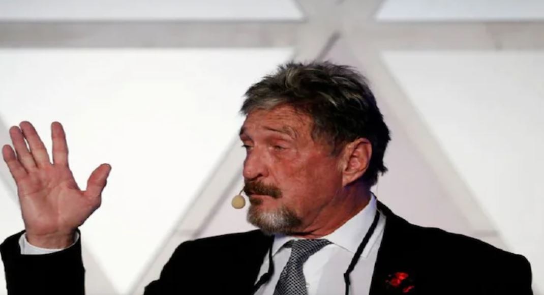 John McAfee Photo Reuters