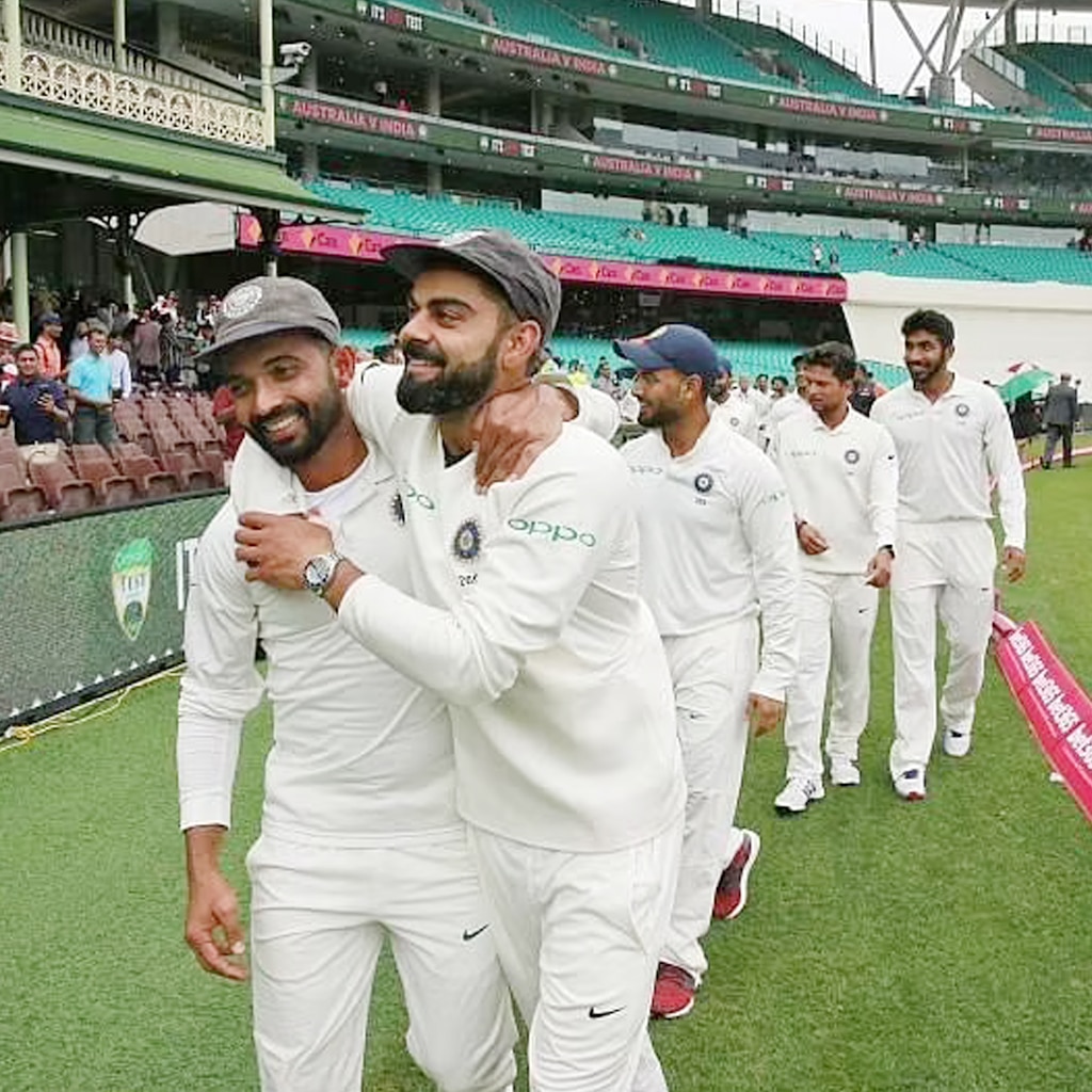 Ajinkya Rahane and Virat Kohli