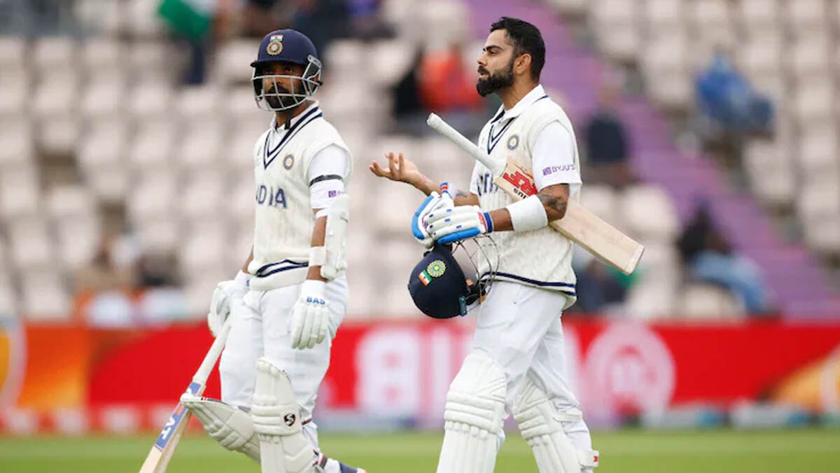 ajinkya rahane and virat kohli