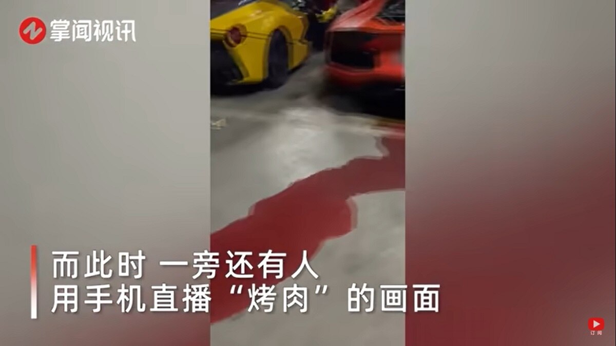 बह रहा है इंजन ऑयल