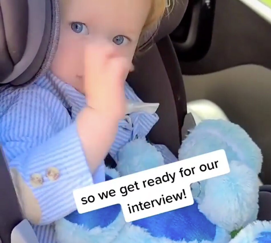 mother and kid interview