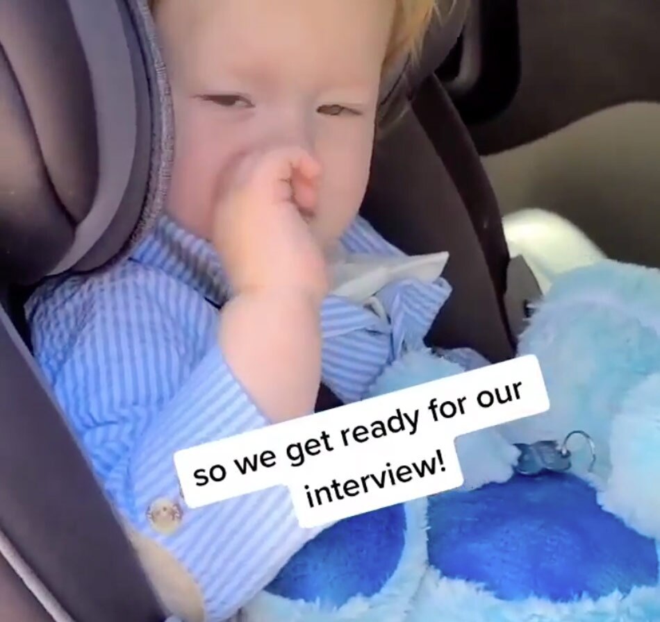 mother and kid interview