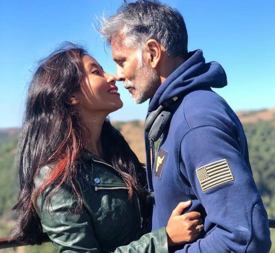 मिलिंद सोमन-अंकिता  