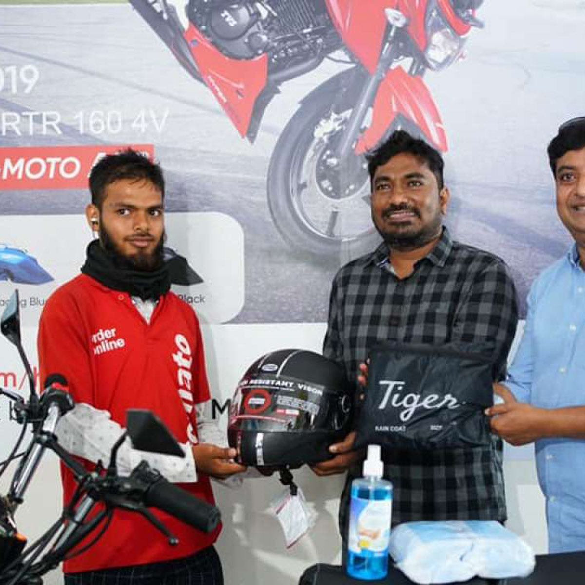 zomato deliveryboy gift