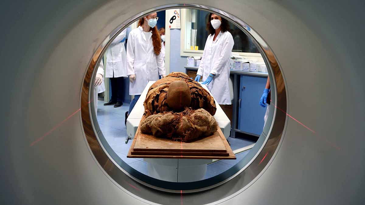 Eygptian Mummy CT Scan