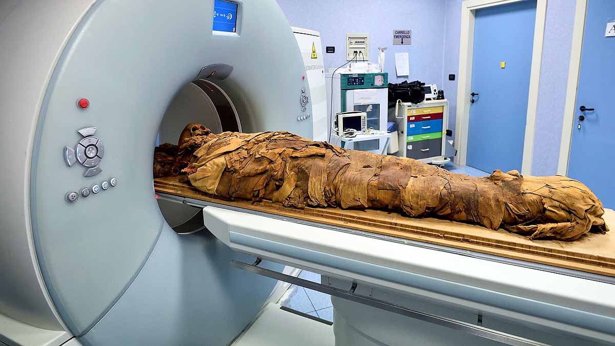 Eygptian Mummy CT Scan