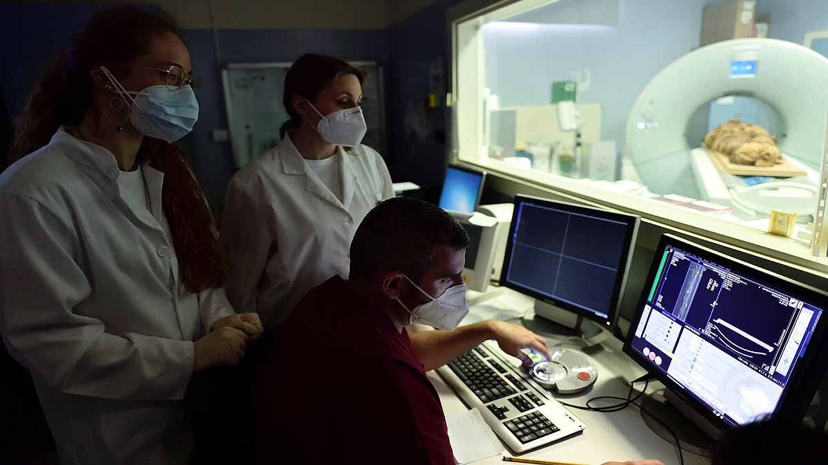 Eygptian Mummy CT Scan