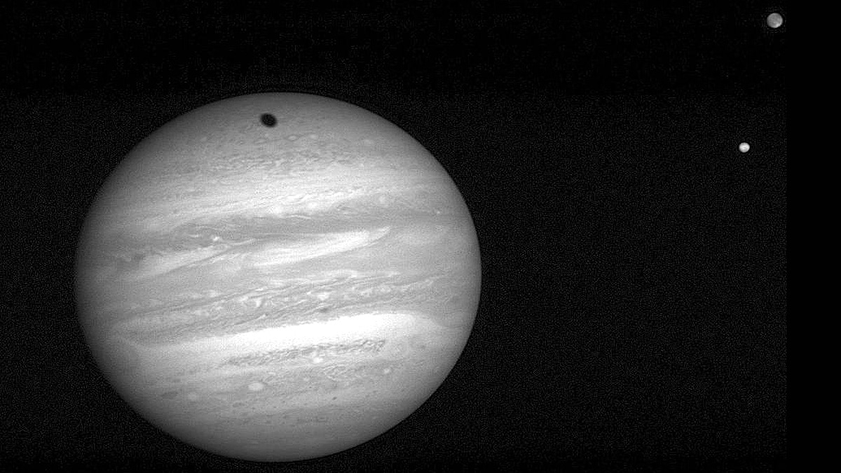 NASA JUNO Biggest Moon Ganymede