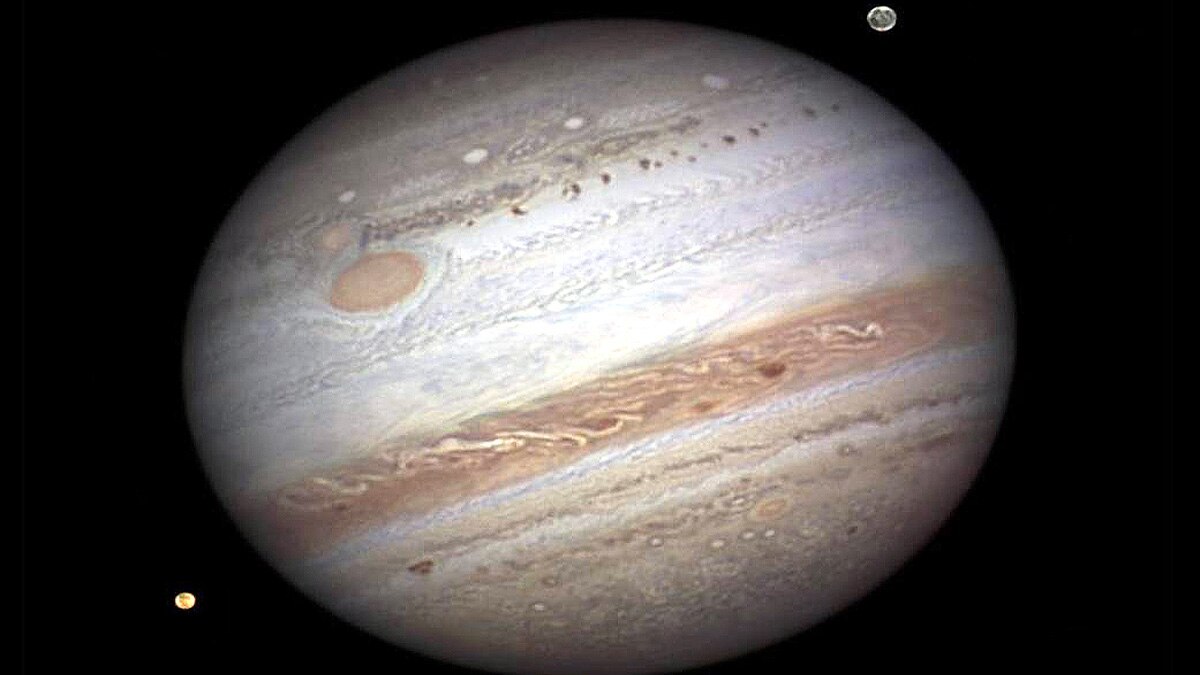 NASA JUNO Biggest Moon Ganymede