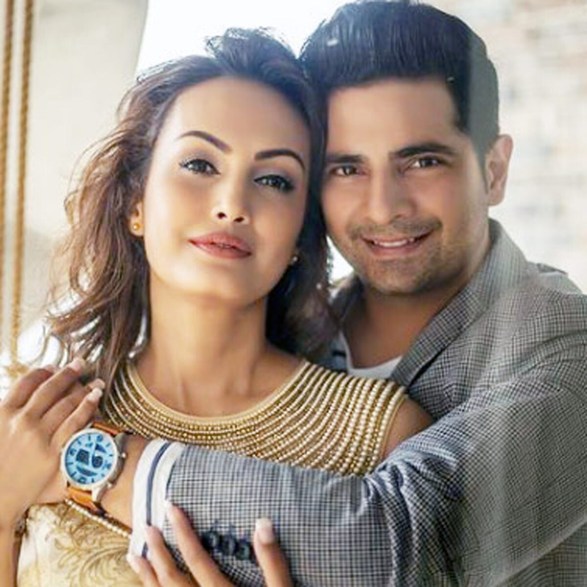 निशा रावल और करण मेहरा 