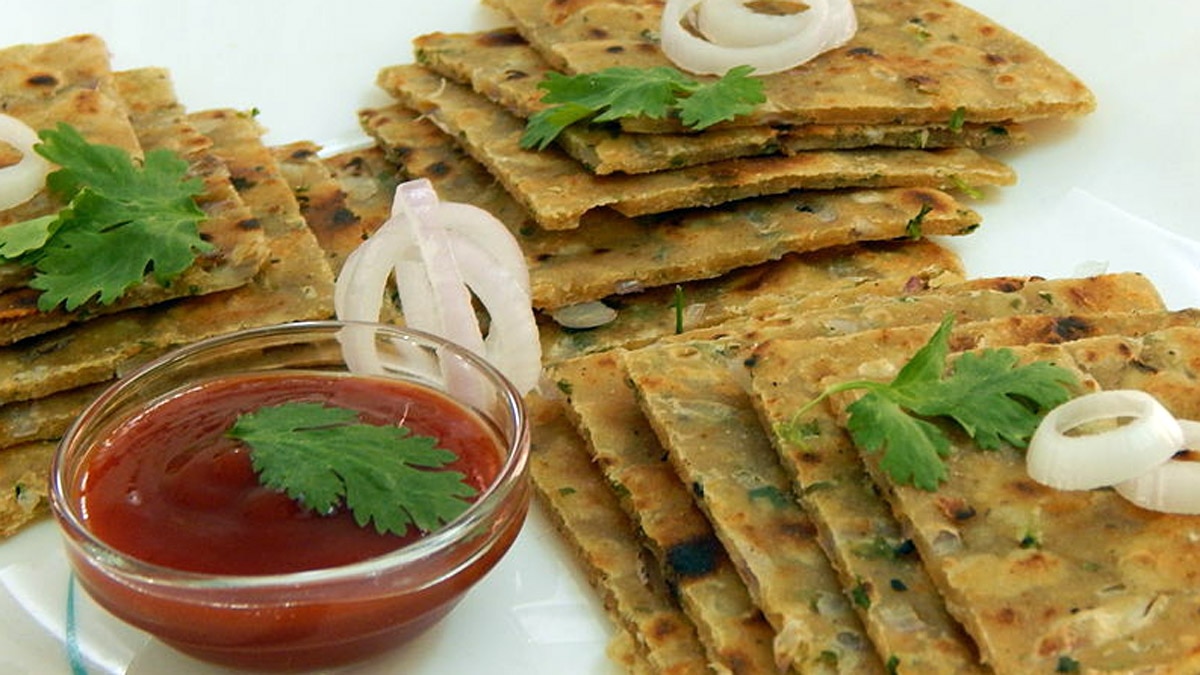 Breakfast Recipe, Onion Paratha