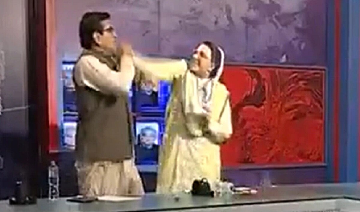 इमरान खान की थप्पड़बाज नेता