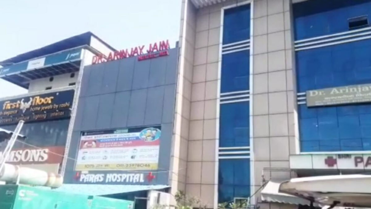 आगरा का श्रीपारस हॉस्पिटल सीज