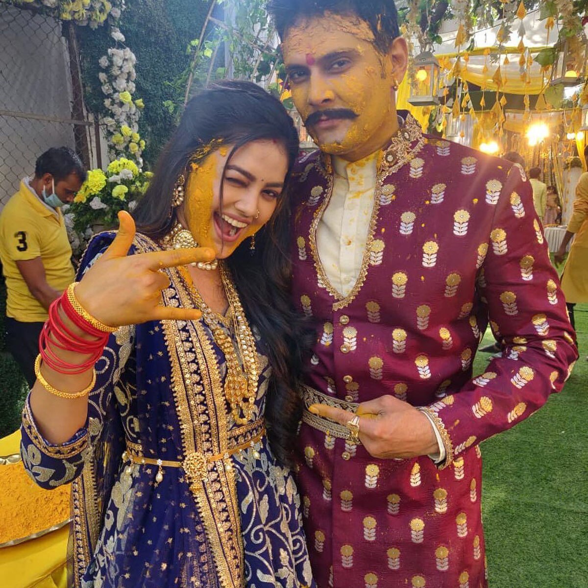 प्रियल महाजन और अमर उपाध्याय