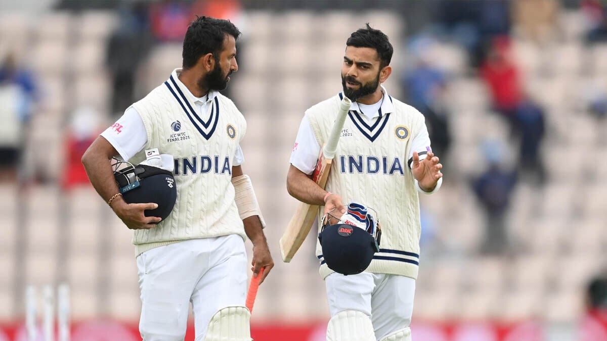 cheteswar pujara and virat kohli