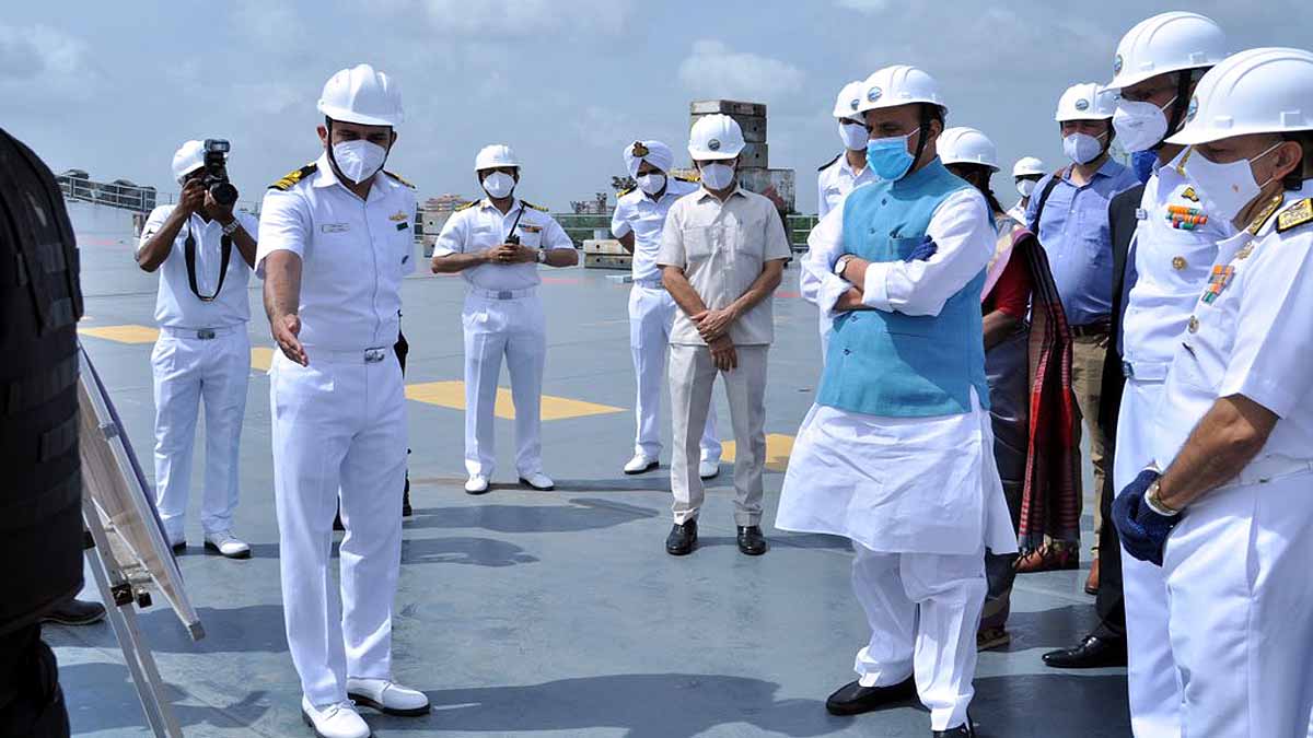  INS Vikrant Rajnath Singh