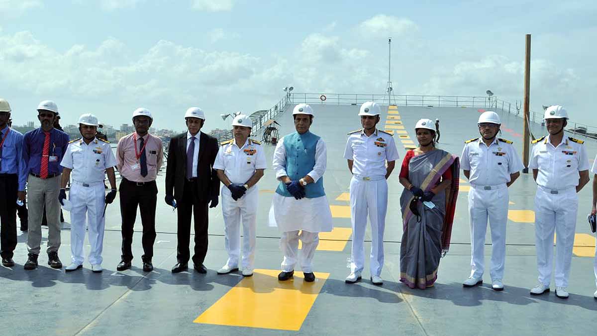  INS Vikrant Rajnath Singh