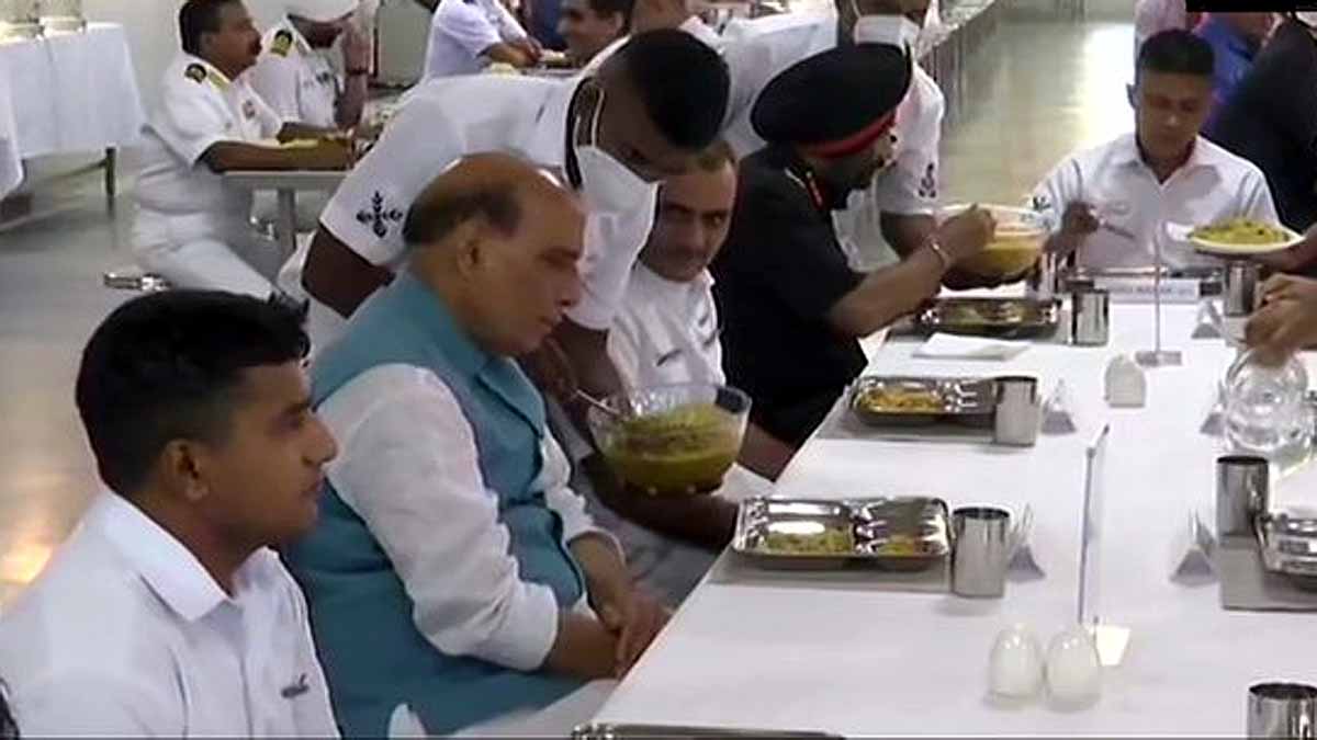  INS Vikrant Rajnath Singh