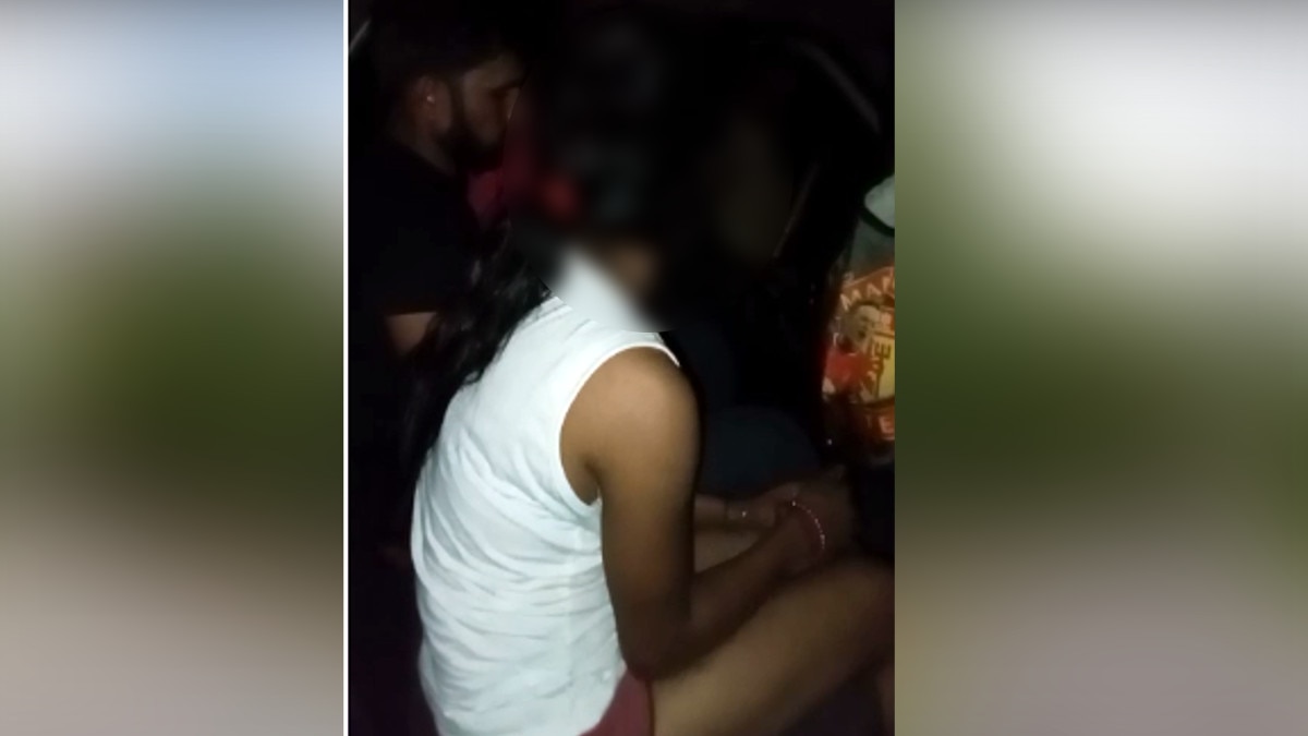 Shameful act of the police viral