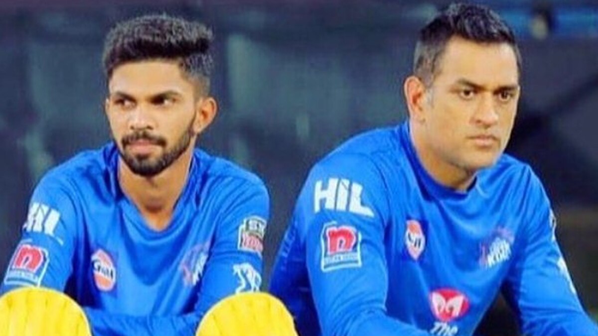 Ruturaj Gaikwad and MS Dhoni