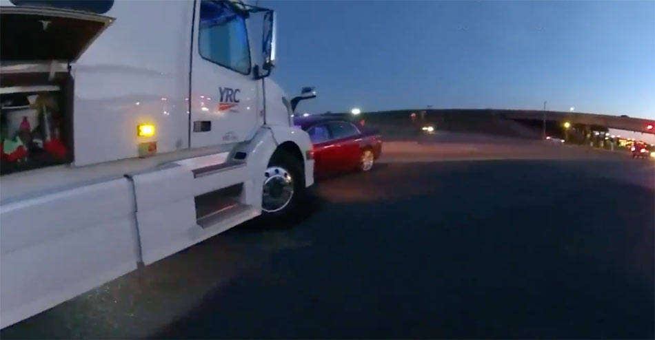 nine year old girl driving car 