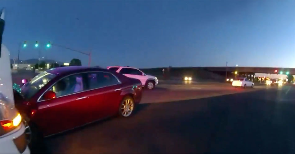 nine year old girl driving car 