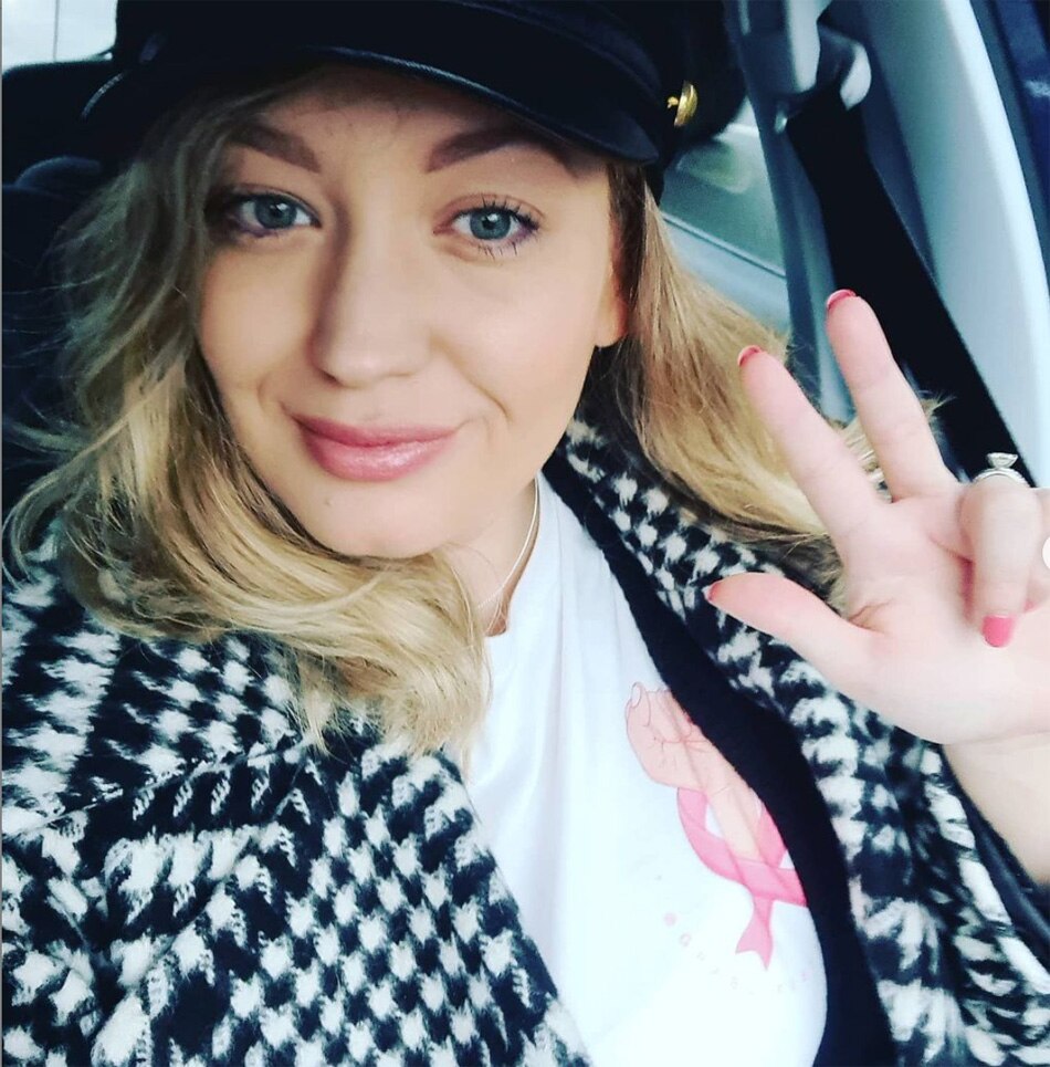 pregnant woman finds cancer