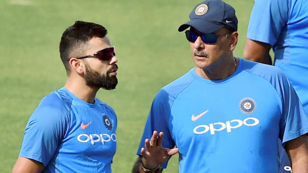 Virat Kohli and Ravi shastri