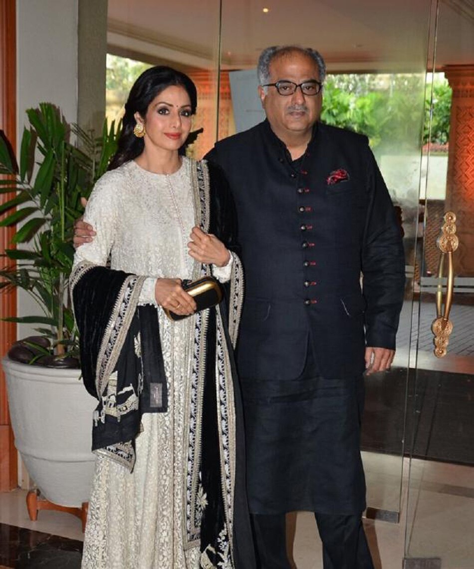 Sridevi and Bony kapoor