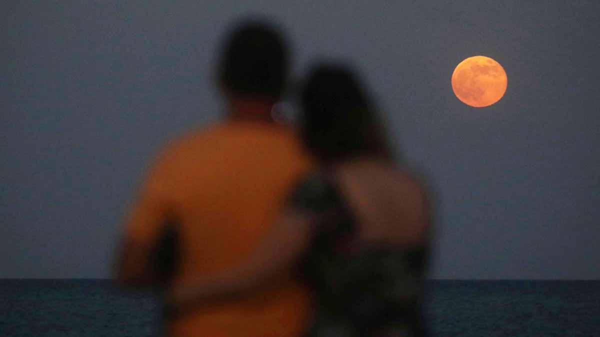 Strawberry Supermoon