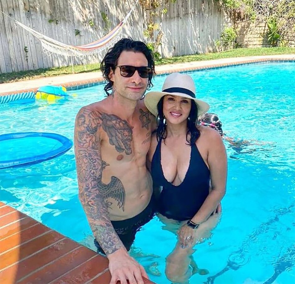 सनी लियोनी-डेनियल वेबर