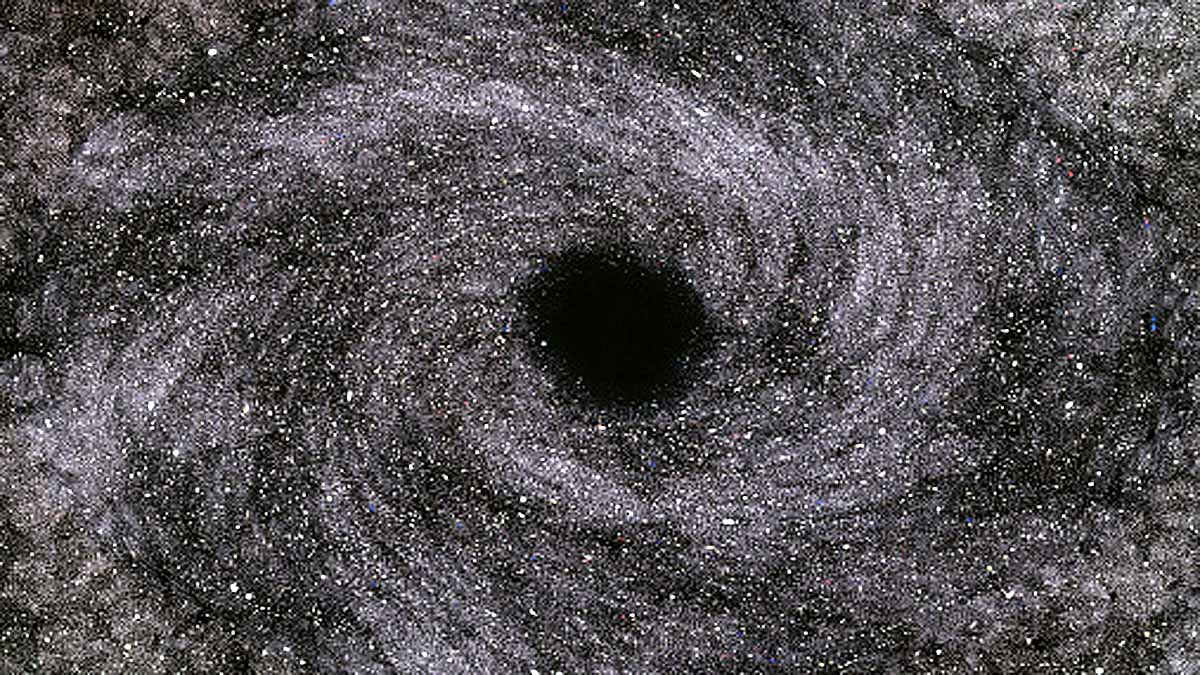 Supermassive Black hole Storm