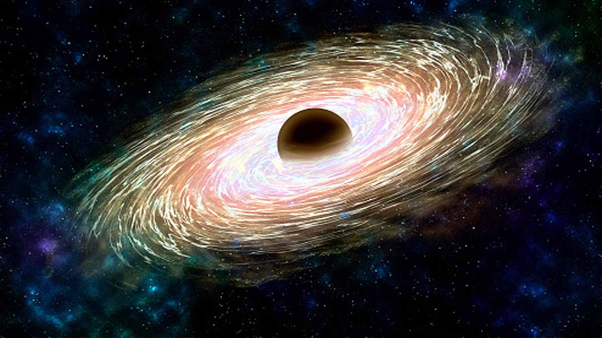 Supermassive Black hole Storm