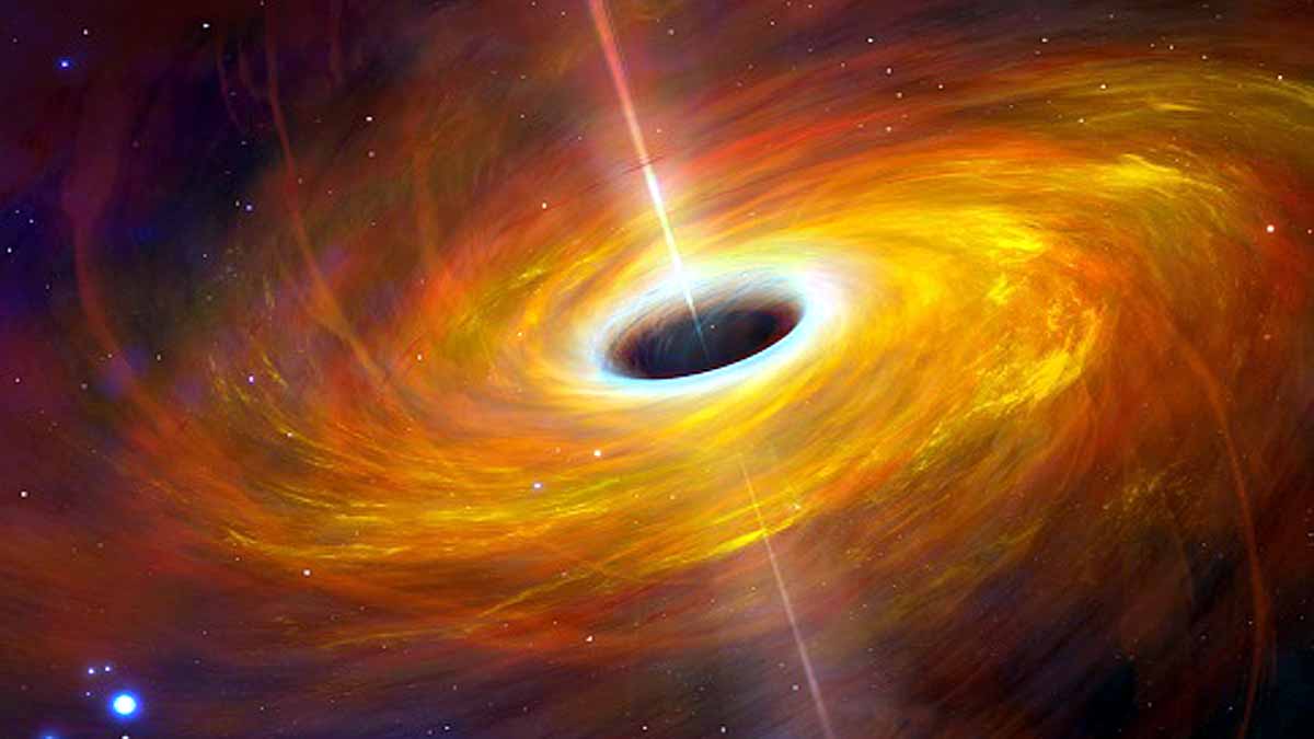Supermassive Black hole Storm