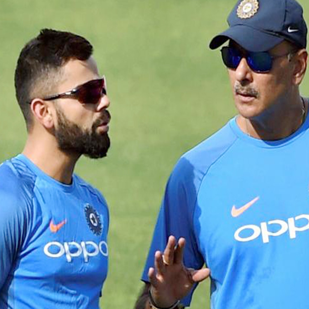 virat kohli and ravi shastri