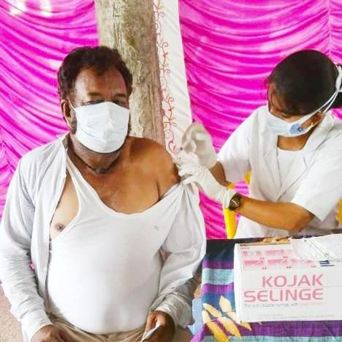 paralysis recovering after vaccine