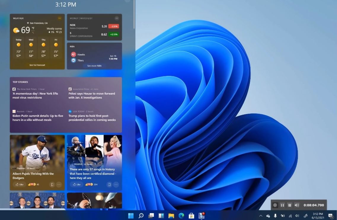 Windows Widgets