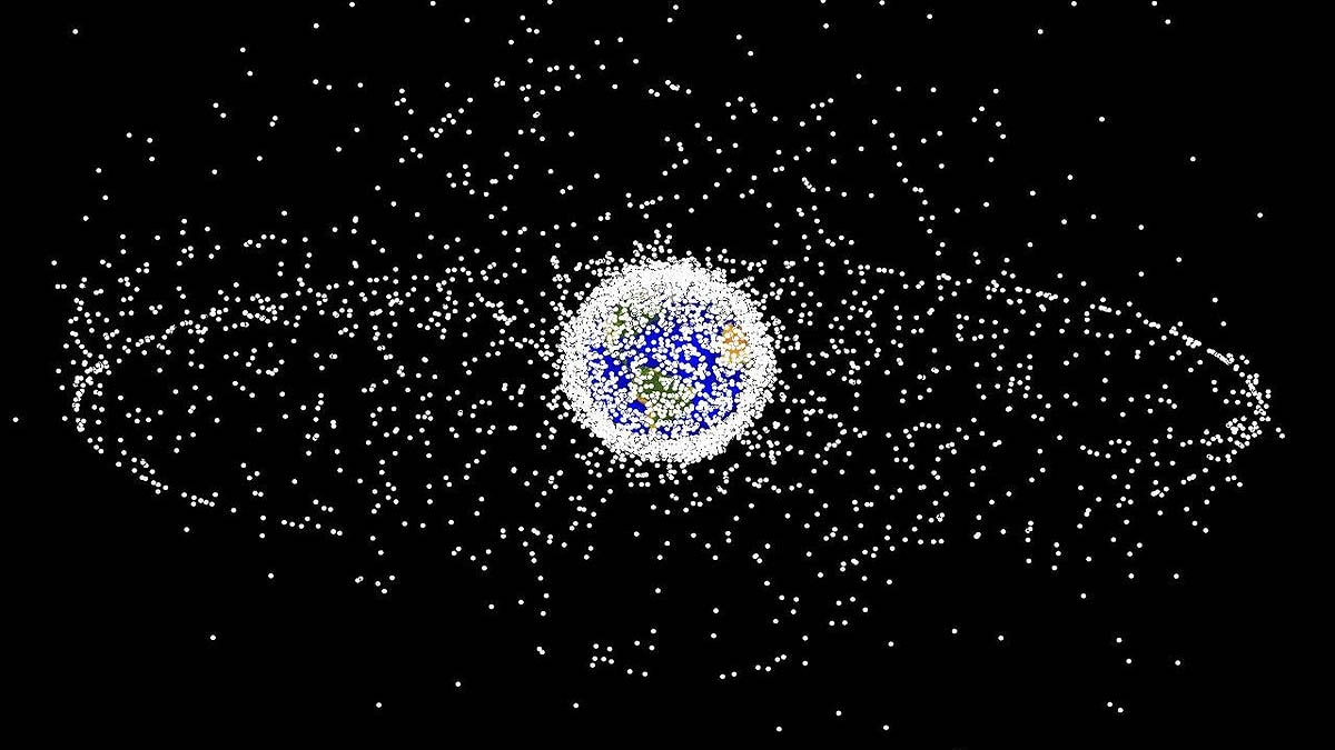 Space Junk Hit ISS Robotic Canadarm