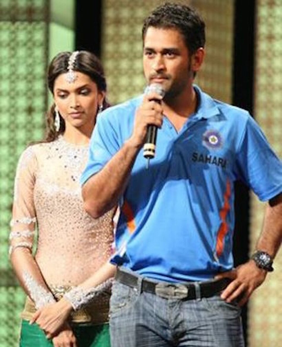 दीप‍िका पादुकोण-महेंद्र सिंह धोनी