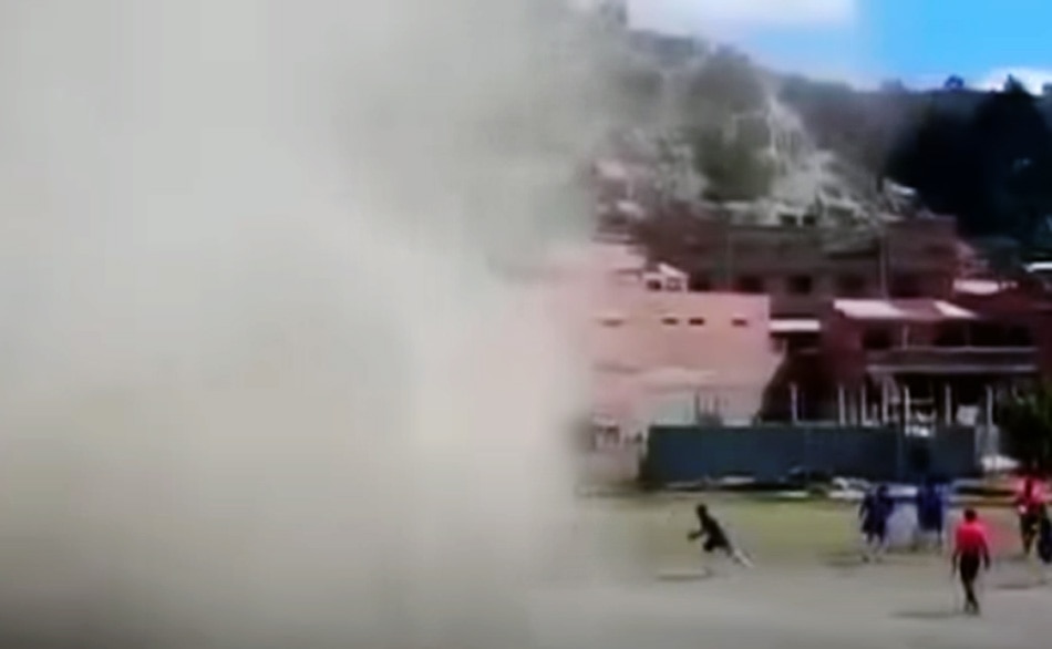 Whirlwind football match