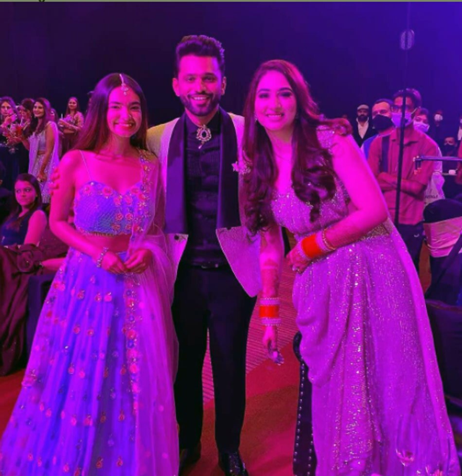 राहुल वैद्य और दिशा परमार